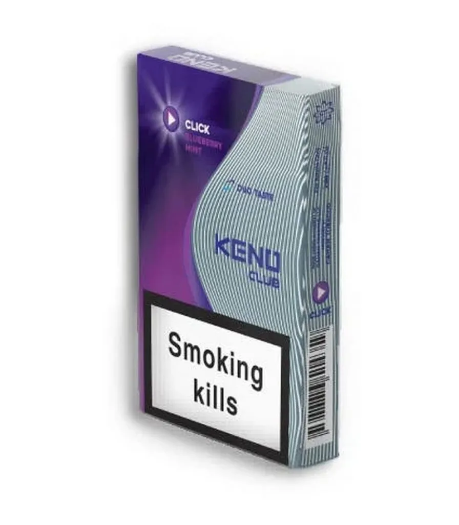 Keno Club Blueberry Mint (Yabanmersini Nane) İthal Sigara ürün paketi