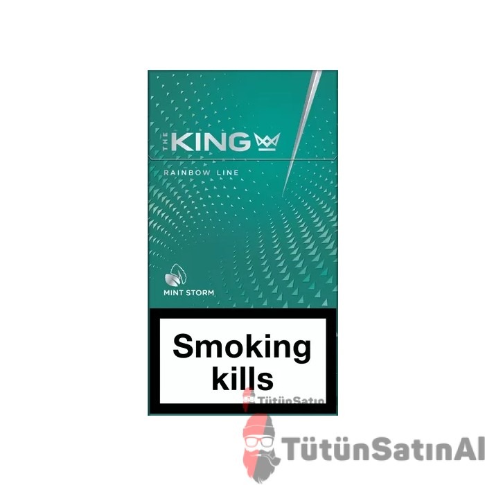 king-rainbow-line-mint-storm-nane-tutuncesitleri50.jpg King Rainbow Line Mİnt Storm ( Nane ) İthal sigara - Görsel 1