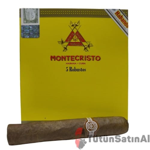 montecristo-habana-cuba-5-robutos-tutuncesitleri50.jpg Montecristo Habana Cuba 5 Robutos (Dominic) - Görsel 1