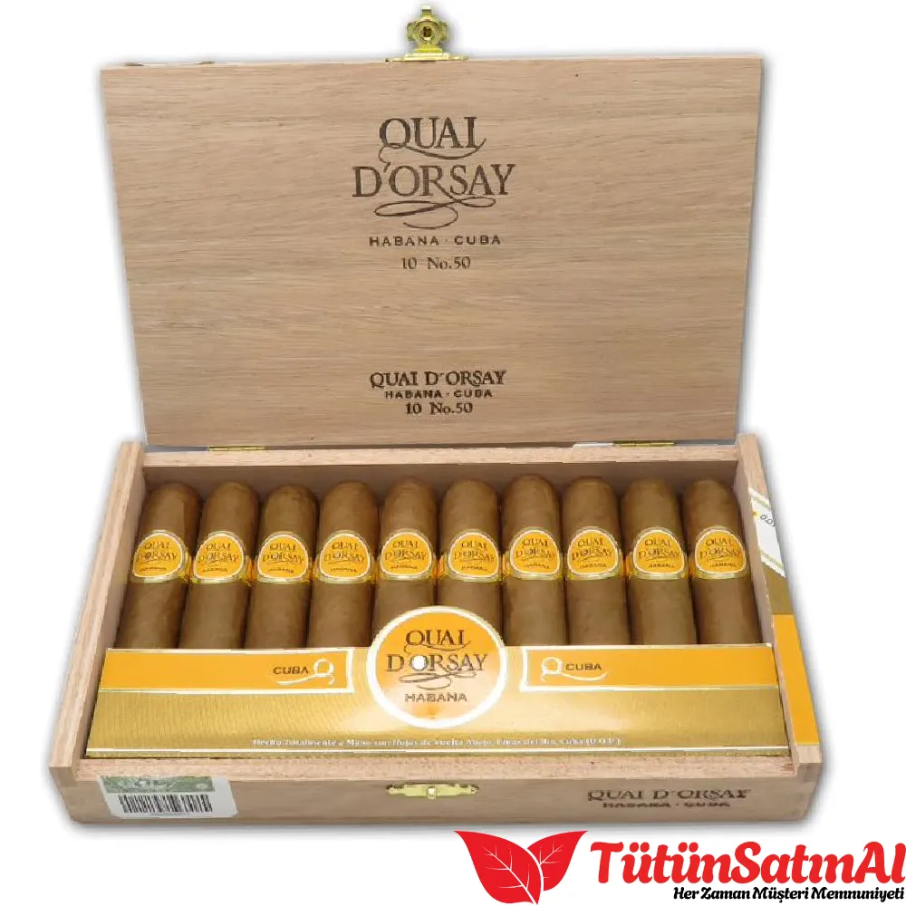 quai-dorsay-no-50-2-tutuncesitleri50-2.webp Quai D'Orsay No.50 10's Puro - Görsel 1